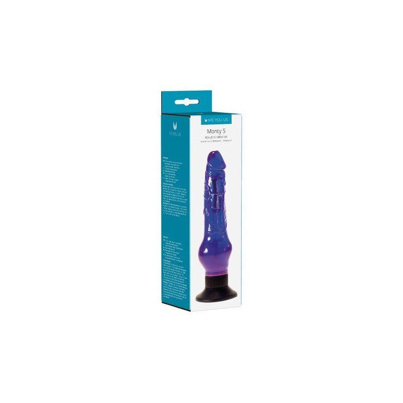 Realistyczny wibrator penis na przyssawce sex 21cm